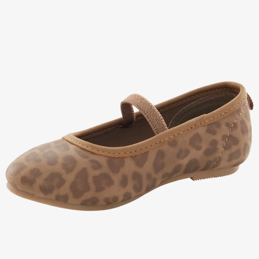 Carter's Toddler Girls' Leopard Print Mary Jane Dress Shoes Sz-10